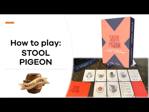 How to Play STOOL PIGEON by Barrel Aged Games