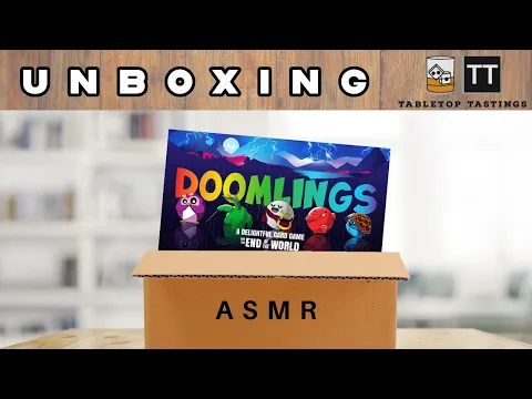 Doomlings - Satisfying ASMR Board Game Unboxing