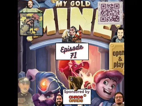 My Gold Mine Board Game Review Kosmos Games | Review | I'm Having My One Podcast