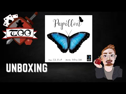 Papillon Board Game Unboxing