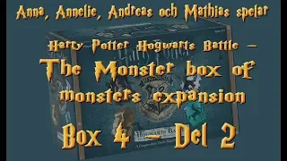 Låt oss spela Harry Potter Hogwarts Battle: Monster box of Monsters Expansion - Box 4 (del 2/2)