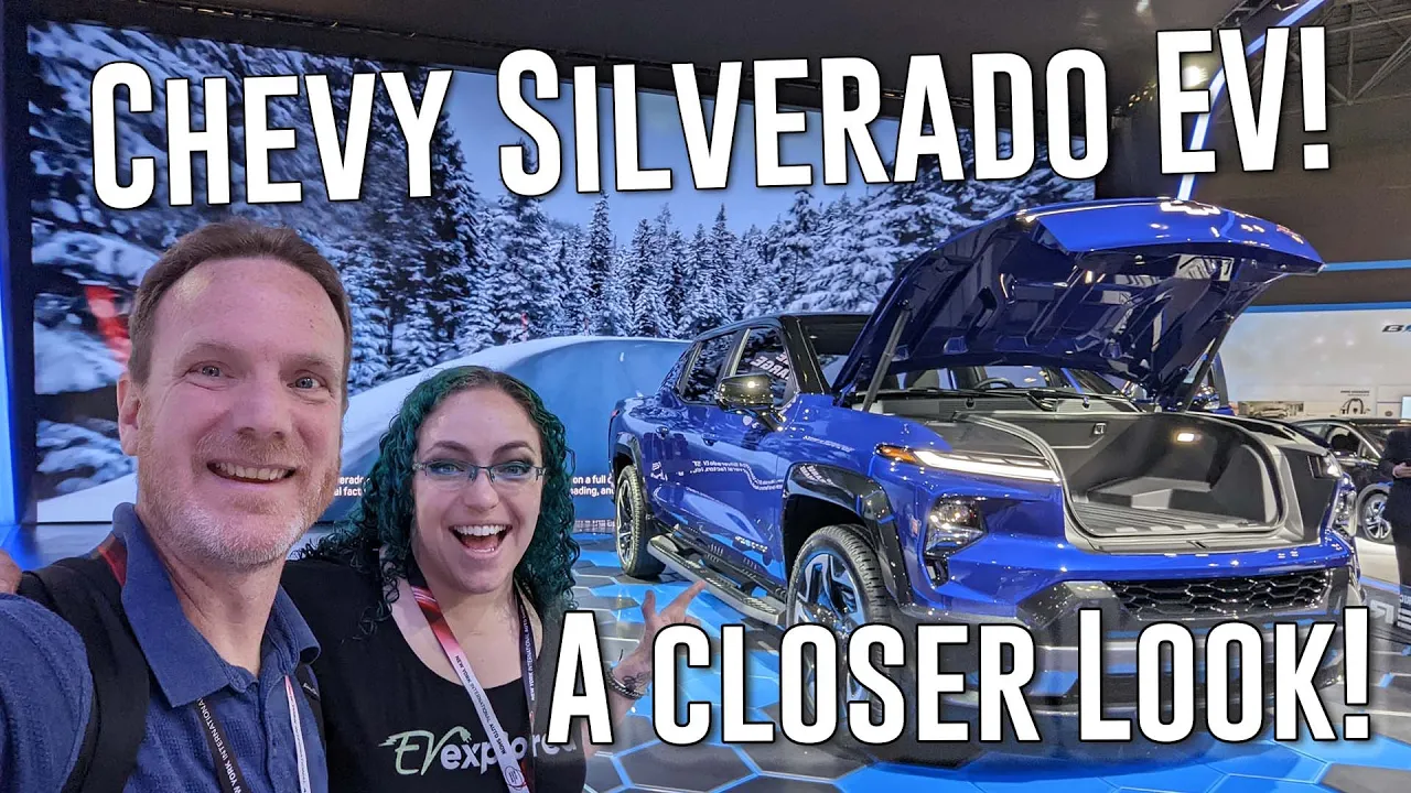 Chevy Silverado EV Up Close! | New York Auto Show