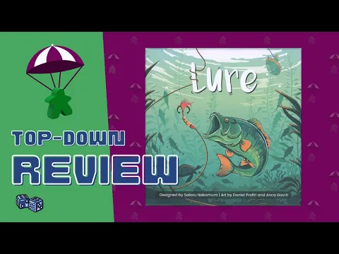 Lure Board Game Review // Gone Dice Chuckin'