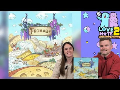 Fromage - A Non-Gamer's Review Of This Cheese Making Game On A Rotating Board!