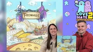Fromage - A Non-Gamer's Review Of This Cheese Making Game On A Rotating Board!