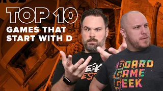 Top 10 Games that Start with D - BGG Top 10 w/ The Brothers Murph
