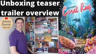 Ecosystem: Coral Reef educational board game how to setup play & review #Genius #games #amassgames