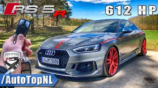 612HP AUDI RS5 R MTM REVIEW POV Test Drive on AUTOBAHN & ROAD by AutoTopNL