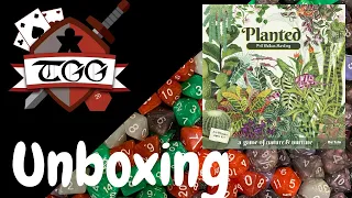 Planted A Game of Nature & Nurture Board Game Unboxing