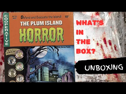 Unboxing Plum island Horror (GMT Games)