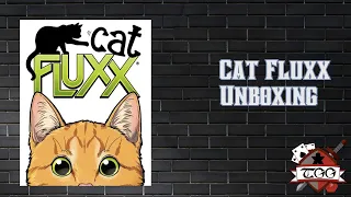 Cat Fluxx Board Game Unboxing