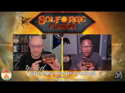 Solforge Fusion - First Alpha Booster Deck Openings!