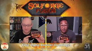 Solforge Fusion - First Alpha Booster Deck Openings!