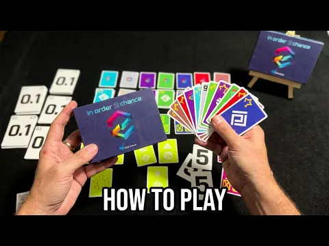 In Order 2 Chance | How to Play