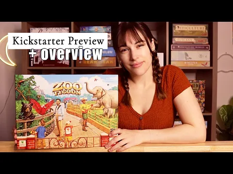 Zoo Tycoon The Board Game | Kickstarter Preview & Overview