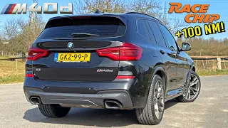 BMW X3 M40d gets +100NM and does 0-100 in 4.xx // REVIEW on AUTOBAHN