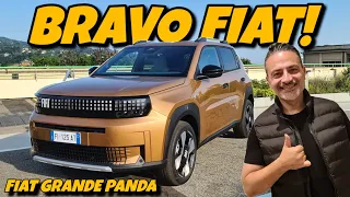 Unter 25.000€! Elektroauto Fiat grande Panda 2024 im ersten Check!