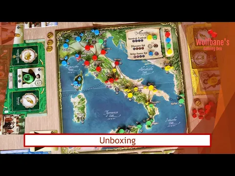 Virtù [Board Game] - Unboxing