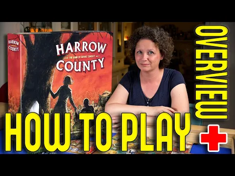 Harrow County - How to Play - Off the Page games - Boardgame Ninja (Rules explanation - Overview)