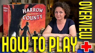 Harrow County - How to Play - Off the Page games - Boardgame Ninja (Rules explanation - Overview)