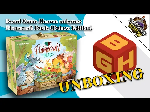 Board Game Heaven Unboxing 268: Flamecraft Duals (Cardboard Alchemy)