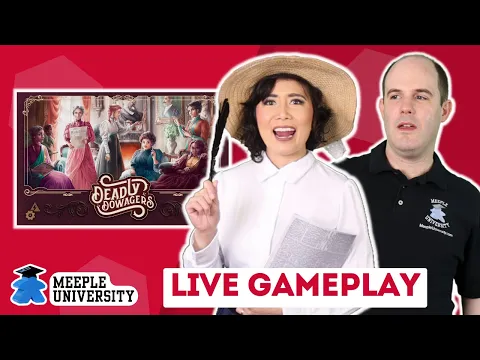 Deadly Dowagers - Live Playthrough Board Game and Giveaway