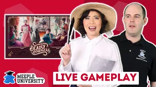 Deadly Dowagers💀💰 - Live Playthrough Board Game and Giveaway