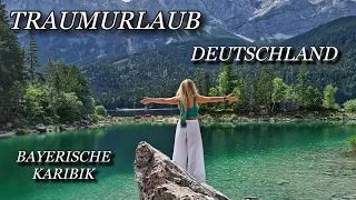 Die Bayerische Karibik: Eibsee, Walchensee, Kochelsee, Garmisch Deutschland Reisetipp #bayern