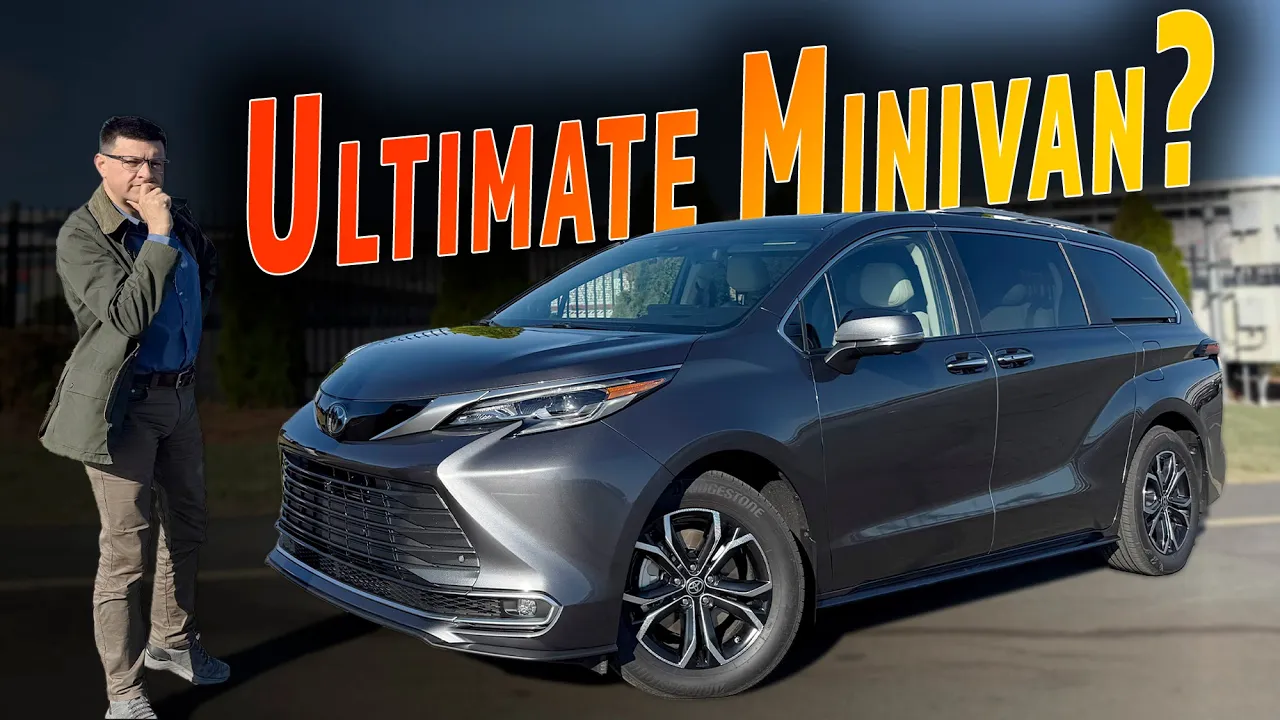 2025 Toyota Sienna Review | Better Than Ever, But Still Funky Looking