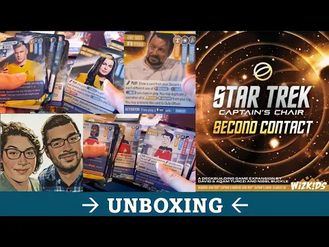 DGA Unboxes Board Games: Star Trek: Captain's Chair - Second Contact