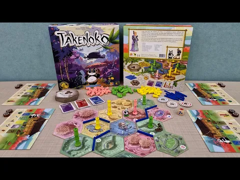 Takenoko - ASMR Board Game Unboxing