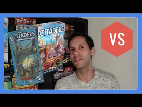 Citadels (2000) VS Citadels (2016) Should You Upgrade?