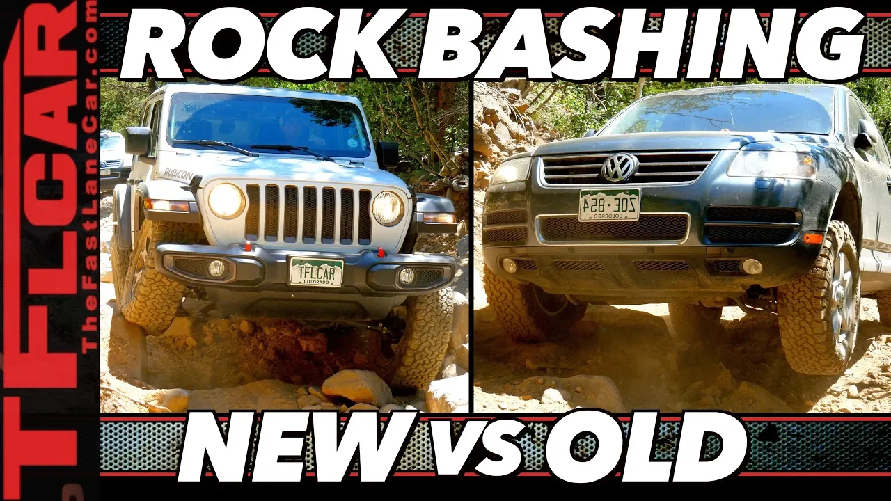Trail Damage | Jeep Wrangler vs VW Touareg See Which One We Break First!