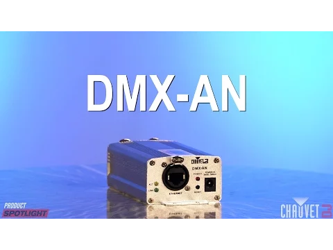 Product video thumbnail for Chauvet DMX-AN Art-Net &amp; DMX Converter