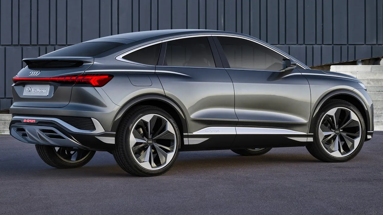 Audi Q4 Sportback e-tron Concept 2021 - interior Exterior and Drive (Glorious Coupe)