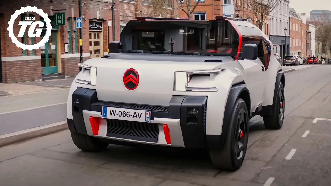 FIRST DRIVE: Citroen Oli – A Genius Cardboard Car | Top Gear