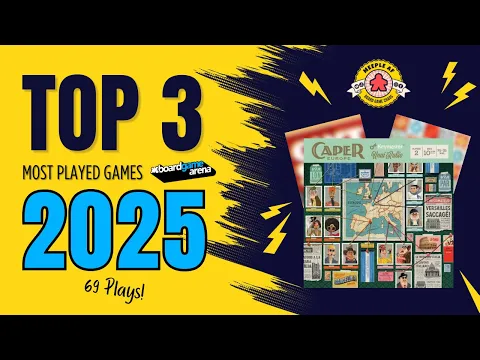 These BGA Games Took Over My Life in 2025 (Top 3 Most Played)