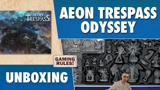 Aeon Trespass Odyssey - Unboxing & First Look