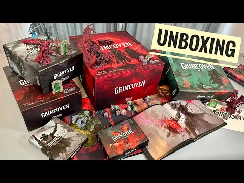 Grimcoven | unboxing | final production copy
