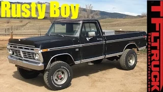 Meet Rusty Boy: Tommy's 1974 Ford F250 Highboy Classic Project Truck