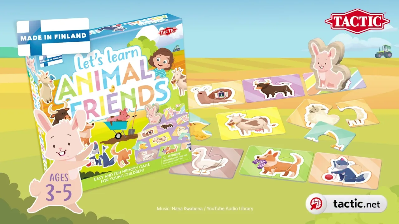 Let's Learn Animal Friends - Learn the game in 30 sec