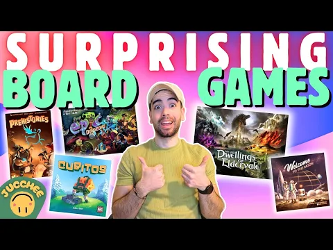 These Board Games are SURPRISINGLY GOOD!