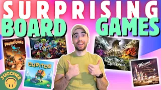 These Board Games are SURPRISINGLY GOOD!