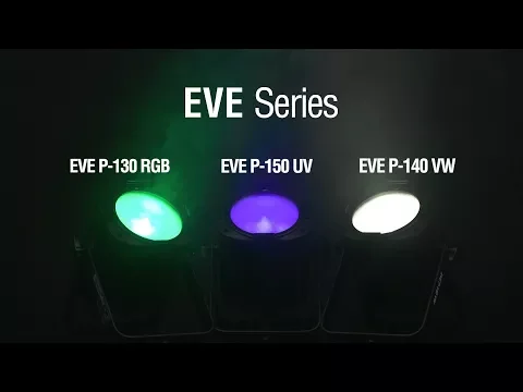 Product video thumbnail for Chauvet EVE P-150 UV Ultraviolet Blacklight Cannon