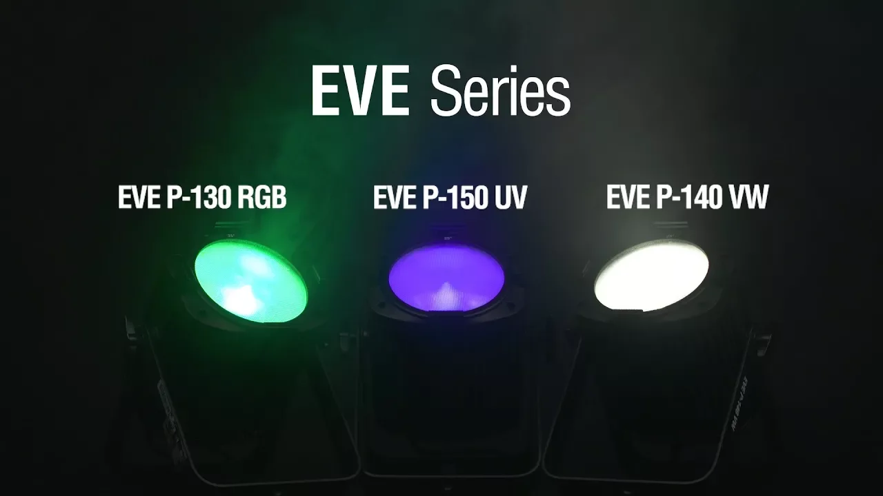 Product video thumbnail for Chauvet EVE P-140 VW Variable White LED Wash Light