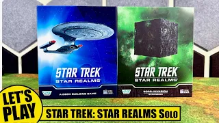 STAR TREK: STAR REALMS BORG INVASION Solo Playthrough | Wise Wizard Games