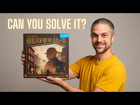 How to Play Sherlock Squad |Board Game Review|