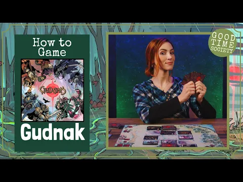 How to Play Gudnak a Tactical Card Game - How to Game with Becca Scott