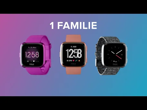 Video zu Fitbit Versa Lite flieder