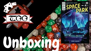 Space Park Board Game Unboxing
